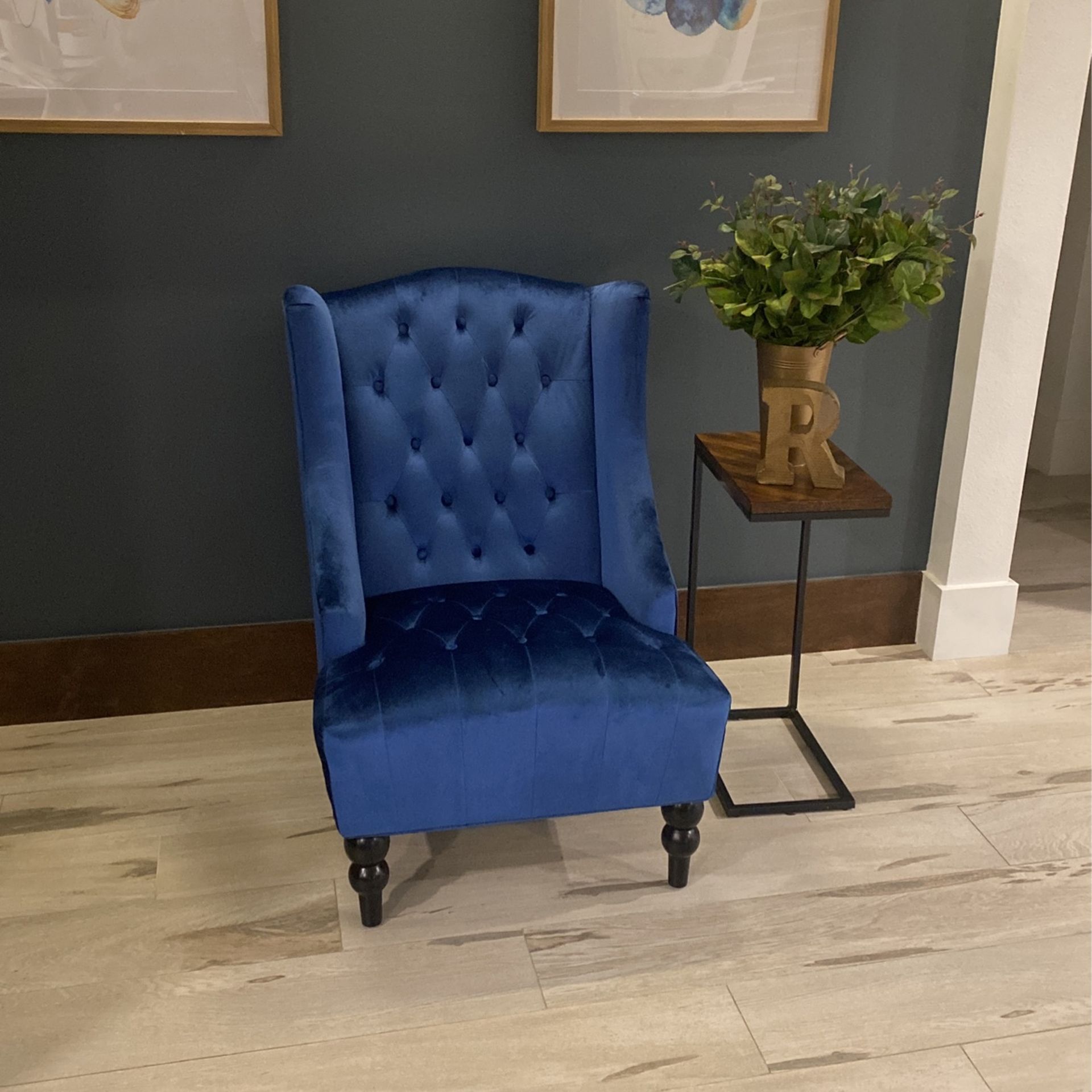 Beautiful Royal Blue Chair