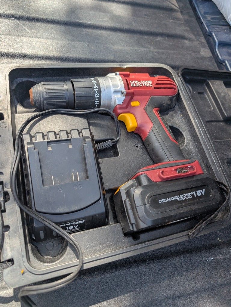 18 Volt Cordless Drill