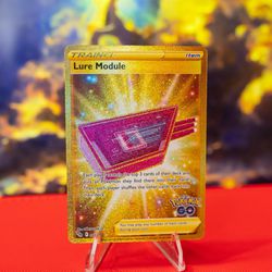 GOLD Trainer Lure Module - POKEMON CARD