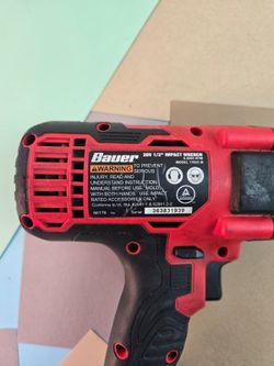Bauer 20V 1 2-Inch Impact Wrench