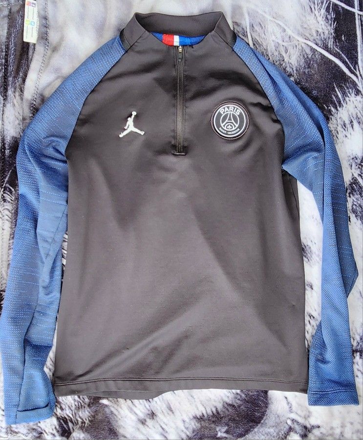 Jordan PSG Quarter Zip Top Kids Size Medium