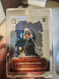 Jonathon Brooks Donruss Optic Uptowns Rookie Card