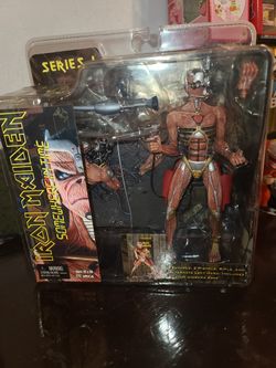 NECA Iron Maiden Somewhere in Time EDDIE Series 1 Figure (2005) SEALED MOC Rare