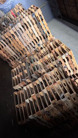Wooden pallets