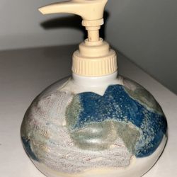 Pottery Soap Dispenser 