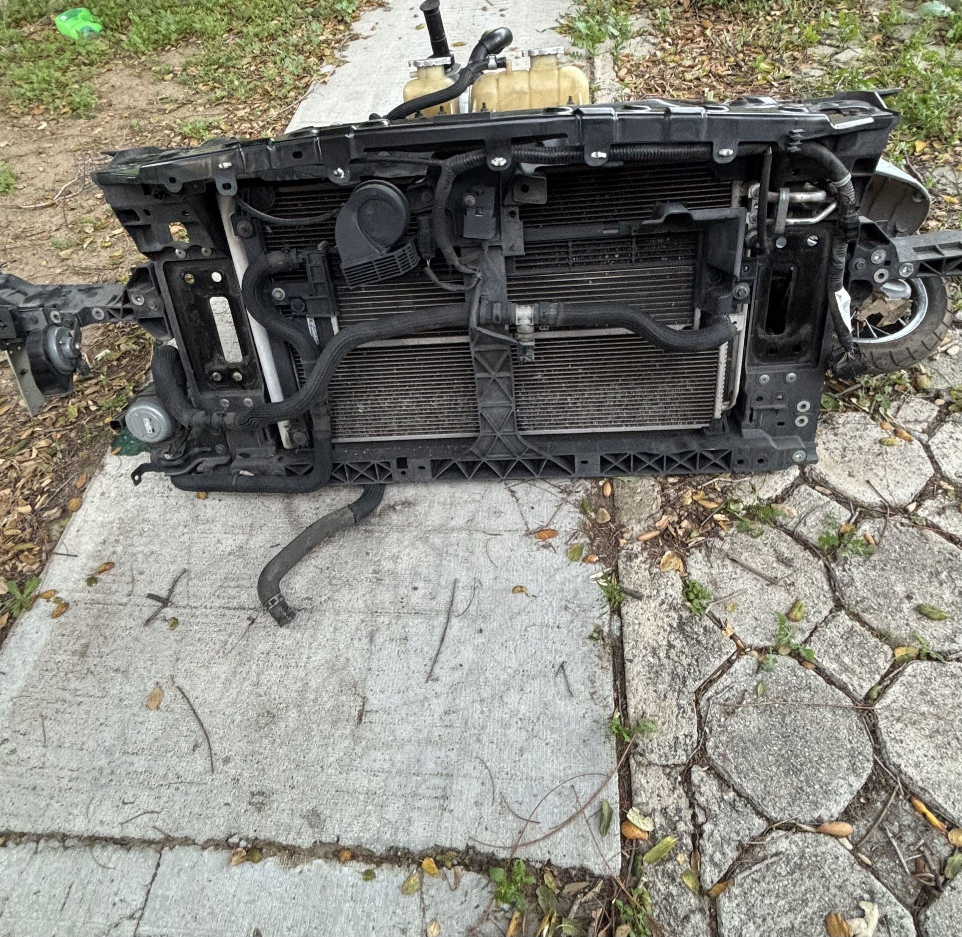 Infiniti Q50 Radiator Support Complete