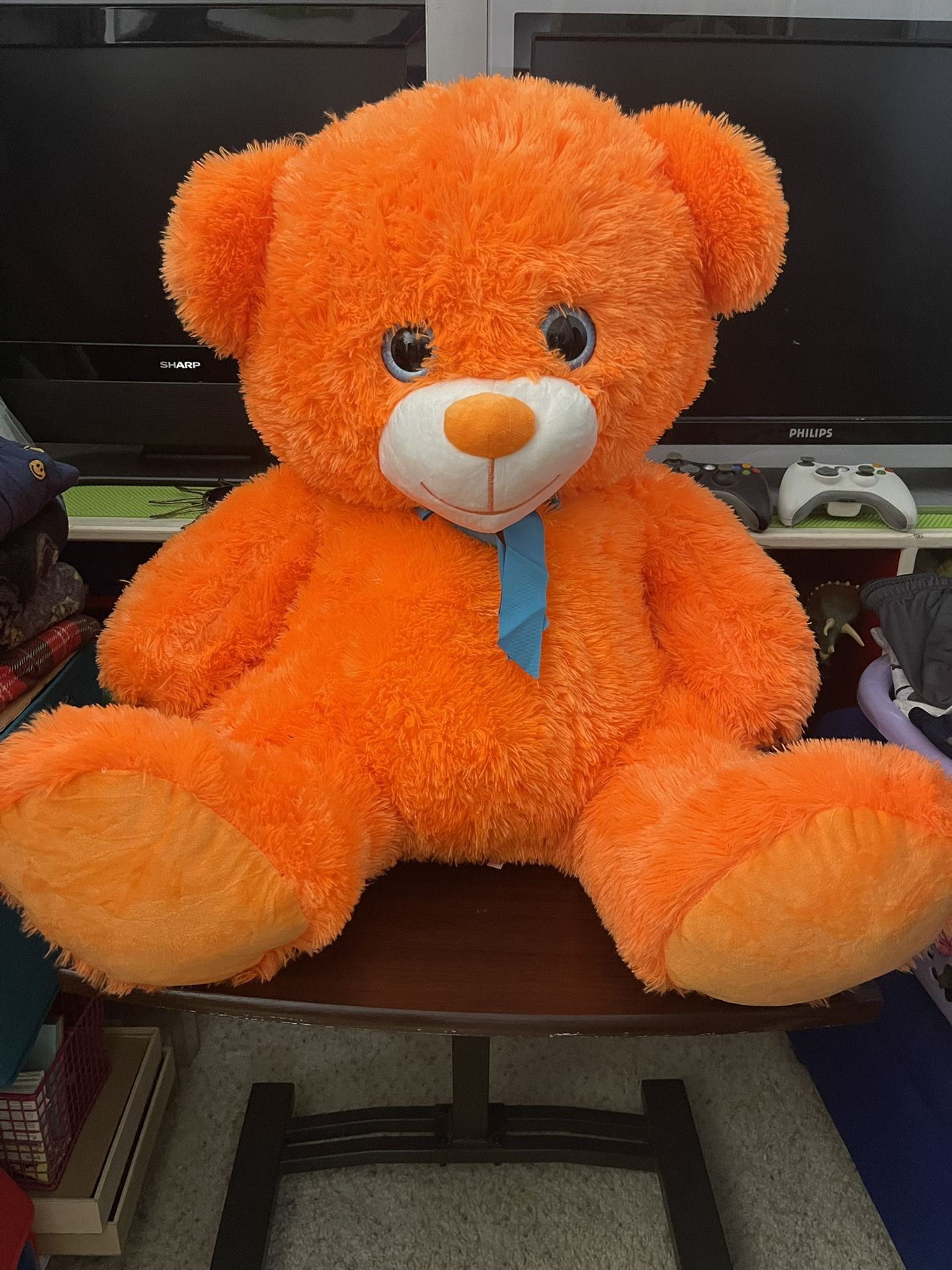 Big Orange Teddy Bear 