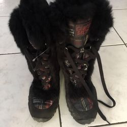 Authentic Coach Ladies Fur Plus Boots