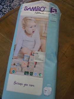 Bambo Nature Diapers size 5XL (44 count)