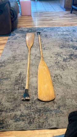 Wooden oars/paddles