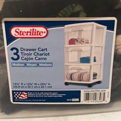 3 Drawer cart 