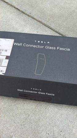 Tesla wall charger fascia