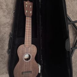 Martin S-O Soprano Ukulele – 2006 – Solid Sapele – Made in Mexico – Hard Case