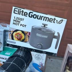 Elite Gourmet Mini Hot Pot