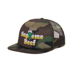 Supreme Beef Hat Trucker Camo