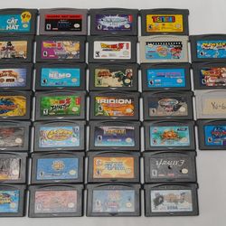 Nintendo Game Boy Advance Games PLEASE READ