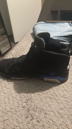 Air Jordan 6 Black University Blue Sneakers