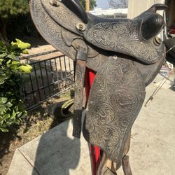 Old Leather Saddle 