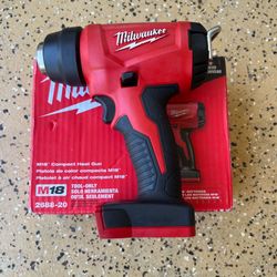 Milwaukee M18 18V Lithium-Ion Cordless Compact Heat Gun (Tool-Only)