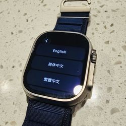 Apple Watch Ultra 49mm Titanium Case Unlocked