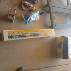 Foldable Workbench With Vise Brand New In The Box 