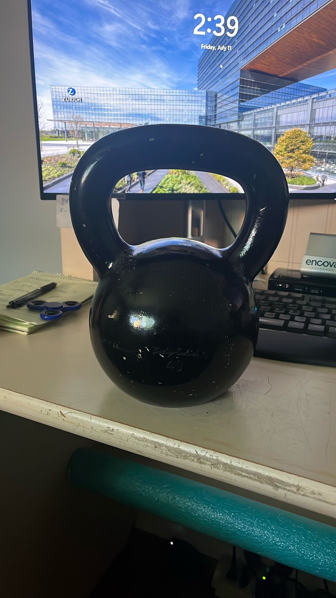 40 Lb Kettlebell