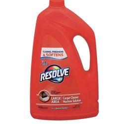 Resolve Carpet Steam Cleaner Solution, 60oz Bottle, 2X Concentrate