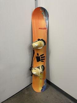 Morrow 64 “ Snowboard With Large Binding