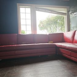 Real Leather Couch