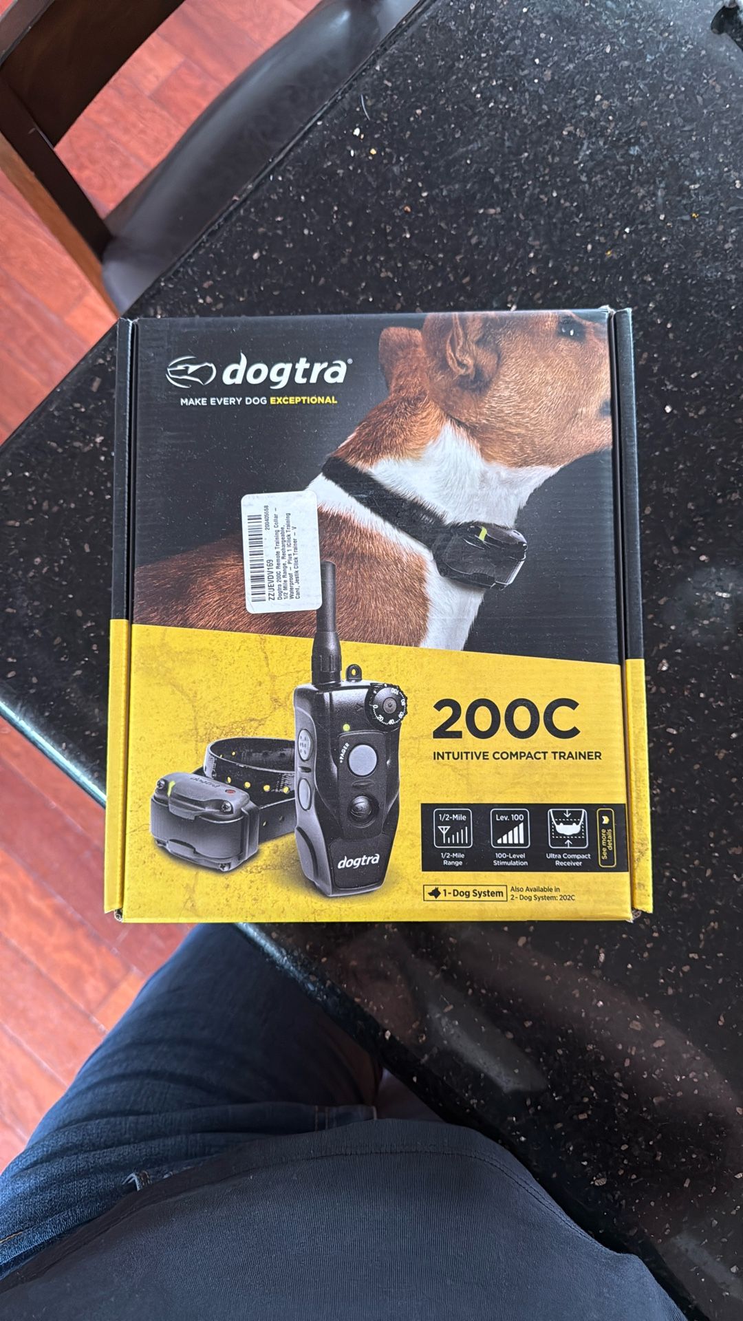 Dogtra 200C Remote Training Collar - 1/2 Mile Range, Rechargeable, Waterproof