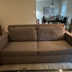 West Elm Grey Couch - Like New