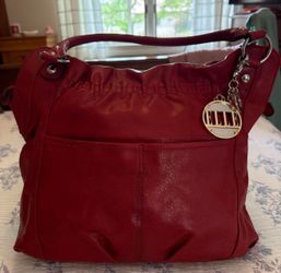 Elle Red Hobo Bag