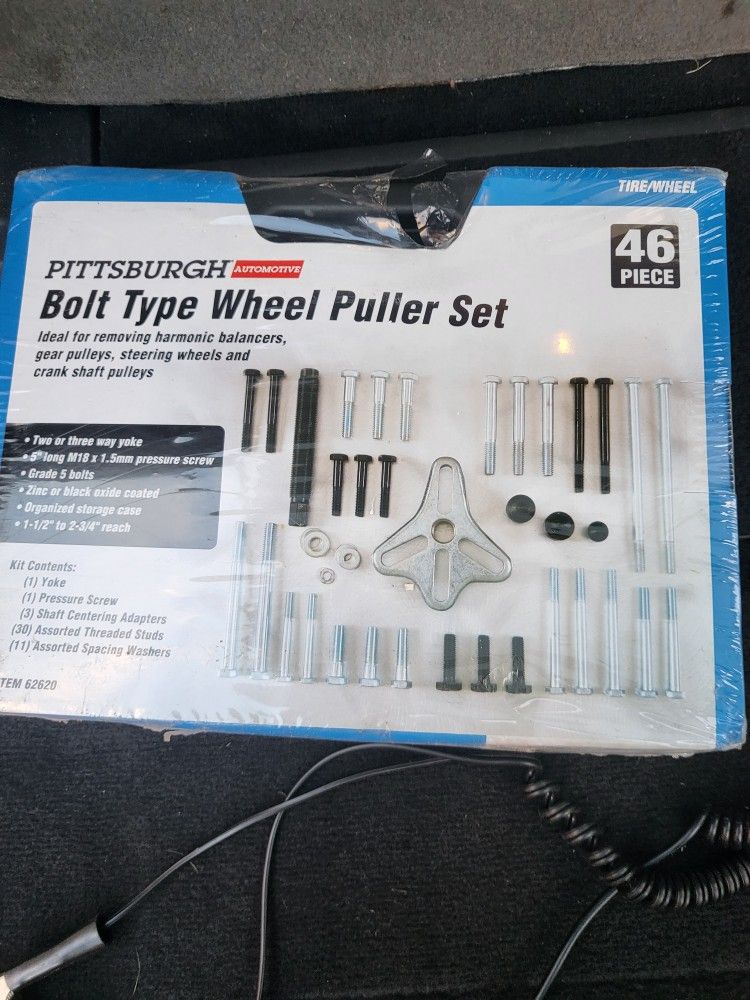 Wheel/balnancer Puller Set