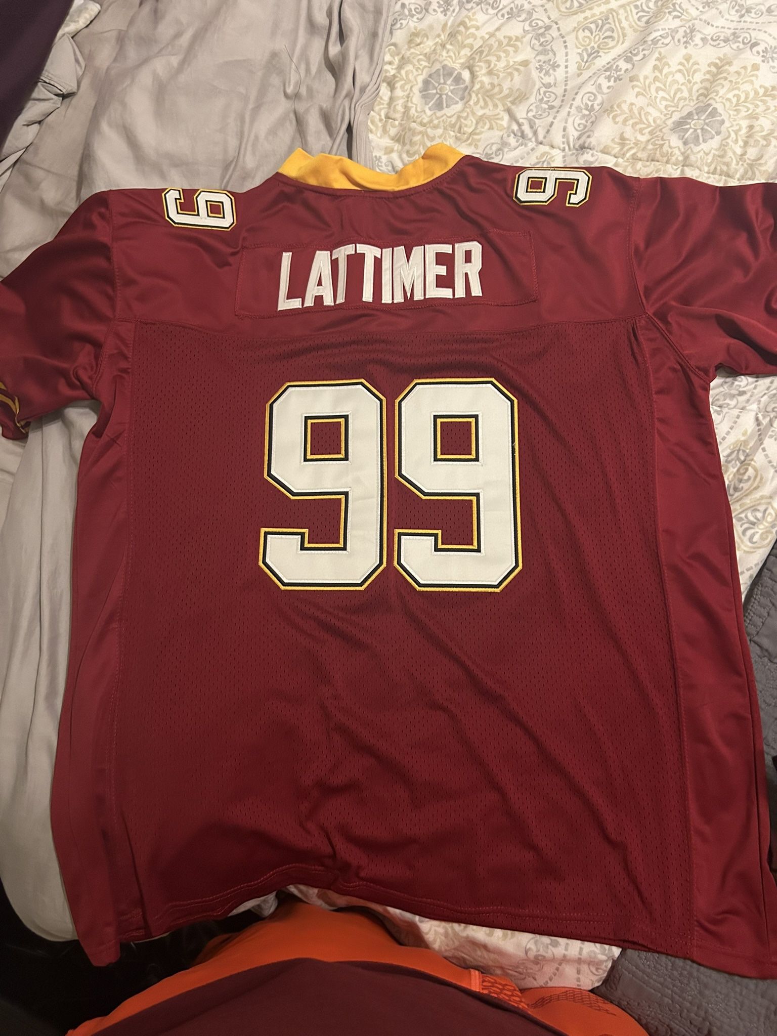 Movie The Program Lattimer #99 Jersey Custom Name All Stitched Size 3X