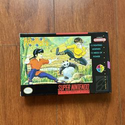 SNES Ranma 1/2 Hard Battle - complete - Super Nintendo game