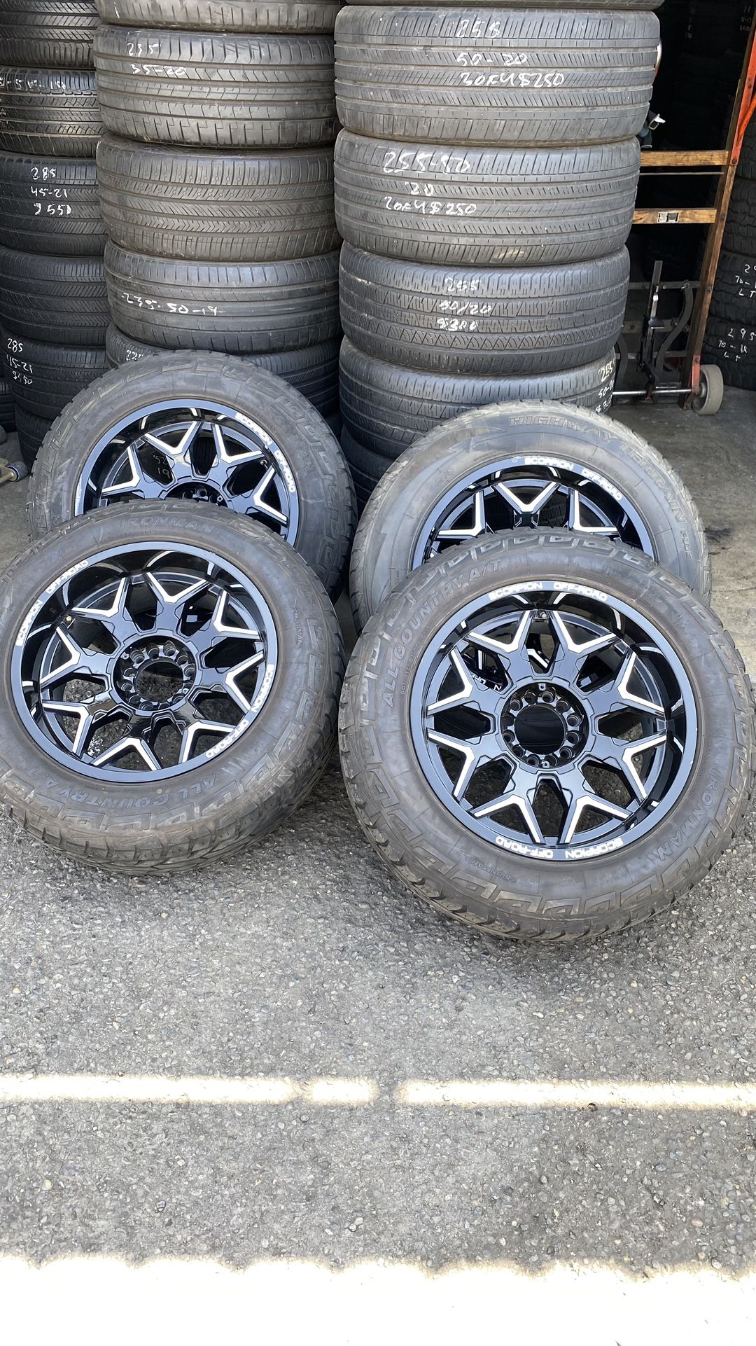 Tires Rims 6 Lugs Universal 275/60/20