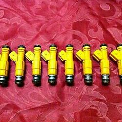 Set of 8 Bosch Fuel Injectors for Ford 4.6 5.0 5.4 5.8. F-150 All for a low price of $89