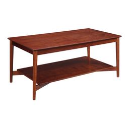 Brand New High Quality Mahogany Mid-Century Style Wooden Coffee Table
