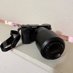 Sony A6000 + 55-210mm Lens