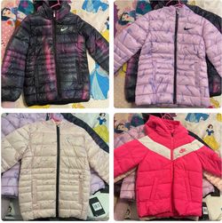 Girls size 5 nike jackets