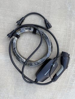 Level 1 Charger for Tesla - 16A 110V-240V  Tesla Charger Connector with 25 FT 