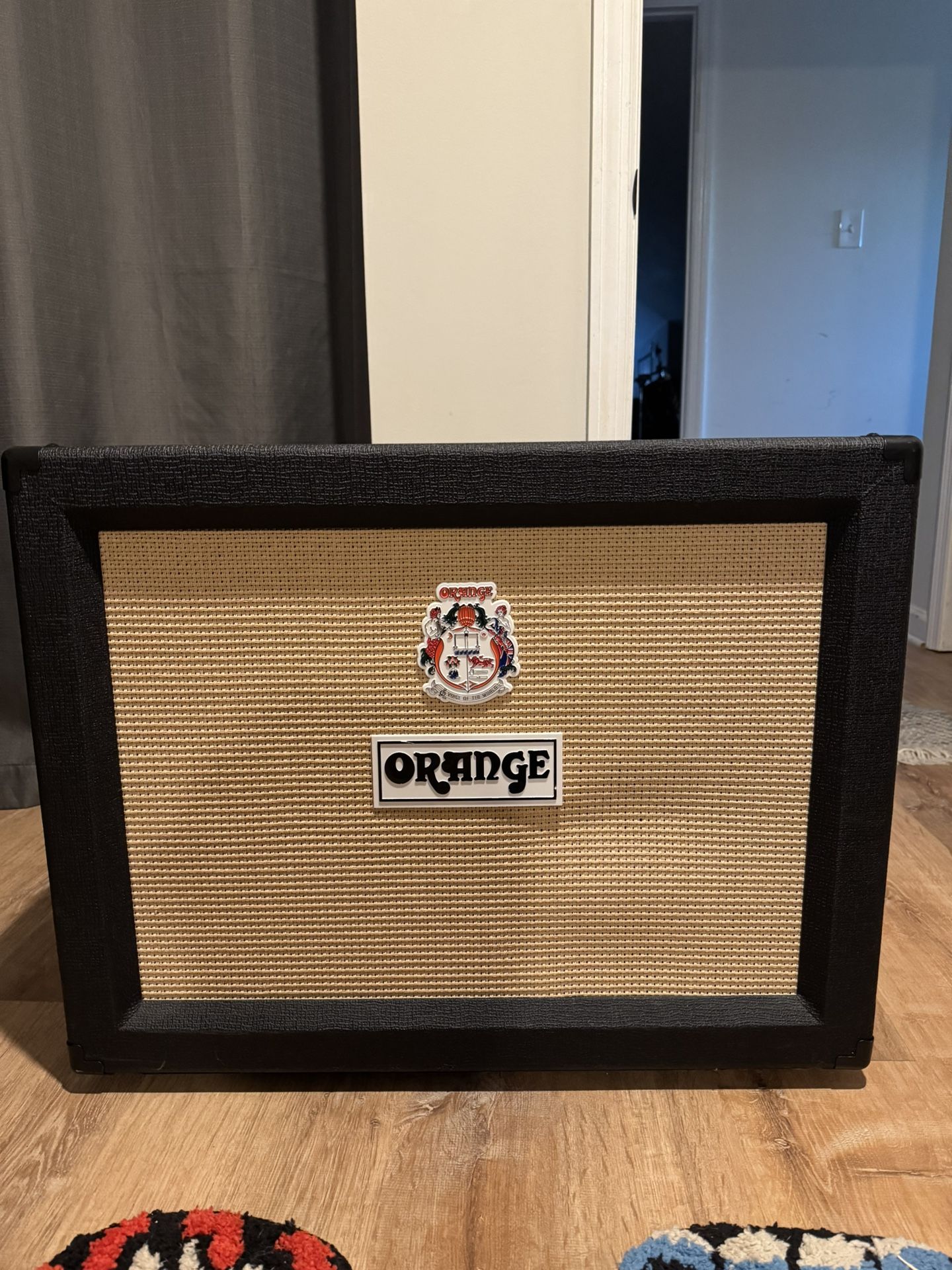2022 Orange PPC212 120-Watt 2x12" Guitar Cabinet Black