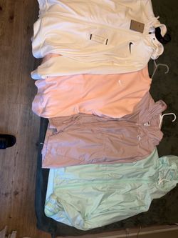 Nike women’s windbreakers and crew necks