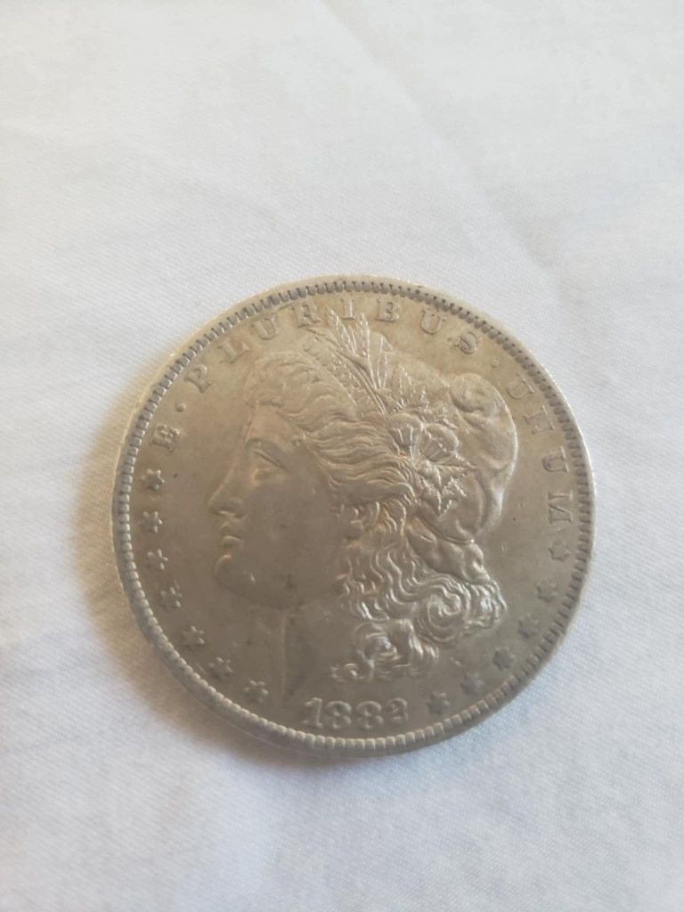 1882 Morgan Silver Dollar