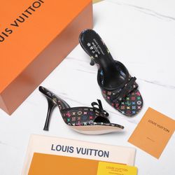 LV Women’s Heels With Box 2026 New