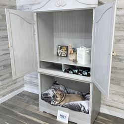 Armoire Storage & Dog Bed 