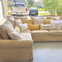Pottery Barn Sectional Sofa 