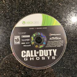 Call of Duty: Ghosts for XBOX 360 Game Disc Only