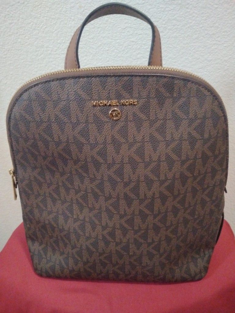 Michael Kors Saffiano Leather Backpack