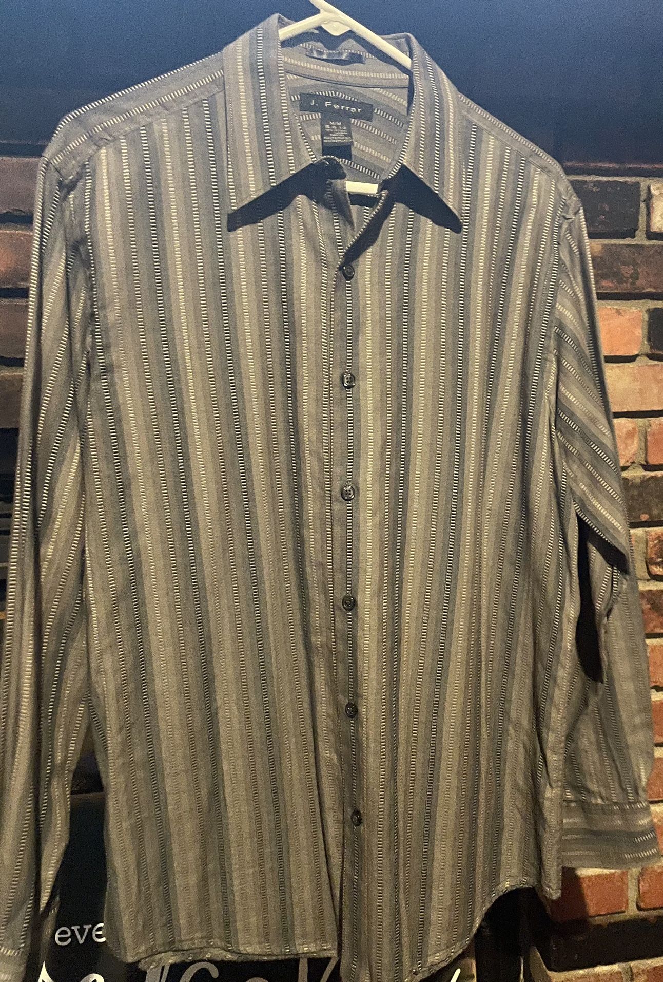 J. Ferrar Dress Shirt- Size Medium